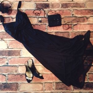 Little black evening dress